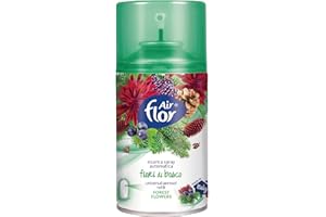 AIR FLOR | Ricarica Spray Universale per Erogatori Automatizzati, Fiori di Bosco, 250 ml