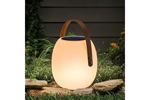 GGII Solarlampen für außen Garten Led Tischlampe Outdoor LED Gartenleuchte Dimmbar Laternen für Draußen Gartenlaterne Solar Wasserdicht IP44 Ideales Dekor für Ihr Haus und Gartendeko
