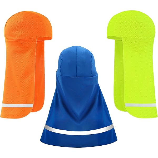 Bandana Ciclismo Con Patta Collo - 3 Pezzi, Assorbente Sudore, Per Elmetto Uomo Donna