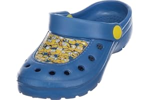 Brandsseller Kinder Clogs Hauschuh Gartenschuh Badeschuh Leichte Sommerclogs mit Motiven im Stil von