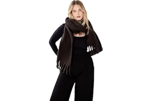 KELP STUDIOS Kelp Women Winter Scarf – Warm Soft Blanket Scarf for Cold Weather – Ladies Winter Scarf & Neck Warmer – 100% Recycled Polyester