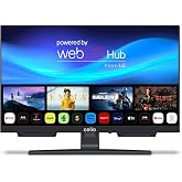 Cello 19 inch Smart Frameless TV C1924WSH, Mains Powered, WebOS by LG, Freeview Play, FreeSat, Bluetooth, Pitch Perfect Speak