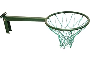 AVONSTAR TRADING CO. LTD. British Made Long Reach Removable Netball Ring with robust bracket 3mm twine.