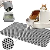 Cat Litter Mat 23.6 x 40 cm, Waterproof Cat Litter Mat, Non-Slip Double Layer Cat Litter Mat, Cat Mat, Cat Mat for Atra Passa