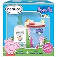 Nenuco Cologne Water Peppa Pig Baby, refreshes and perfumes Your Baby, Original Fragrance, Spray 240ml + Peppa Pig Gift