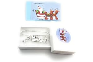 LIBBY'S MARKET PLACE Baby Boy My First Christmas 2024 Keepsake Charms with Gift Box and Gift Card