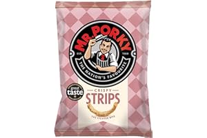 MR PORKY Crispy Strips – 14 x 35g Savoury Pork Snack Packs
