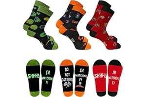 COFLINK 3 Pack F1 Socks for Men, Novelty Cotton Formula 1 Socks Gifts for Racing Fans, Formula 1 Merchandise for Present