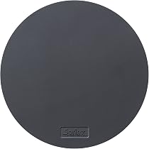 Lot De 4 Tapis De Protection Pour Plaque à Induction – 20 Cm, Silicone Noir, Résistant Haute Température
