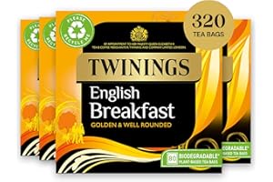 Twinings English Breakfast Tea, 4 x 80 bags