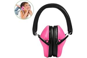 Ballery Cuffie Antirumore per Bambini, NRR 25dB / SNR 29dB Protezione Udito per Otoprotettori, Riduzione di Rumore per Cuffia, Cuffia Protettiva