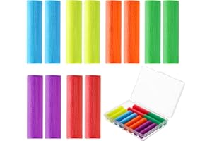 Maoerdental 12PCS Aligner Chew, Aligner Trays Chompers for Invisalign, Dental Chew with Travel Carrying Case (Mix Colors)