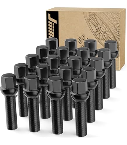 Bapmic 0009905307 M14-1.50 Wheel Lug Bolt For Mercedes W220 W204 W164 W251 (Pack Of 20), Lug