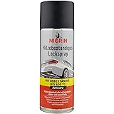 Nigrin 74117 Hitzebeständiges Lackspray 400 ml, mattschwarzer Autolack, 400 ml, schützt Motor und Auspuff vor Rost, schnell t