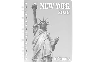 ‎N NEUMANNVERLAGE teNeues - New York Diary 2026 – Buchkalender & Taschenkalender 16,5x22 cm | Wochenkalender für New-York-Fans, Beruf & Schule: Diary