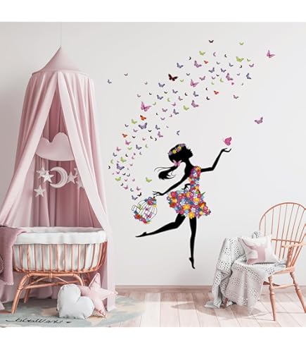 JDNFKG 48 Pièces De Décoration Murale Papillon Mignon
