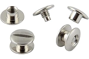 KLEBESHOP24 Vis laiton ou nickelé, disponible dans différentes tailles, lot de 20, 50, 100 ou de 1000