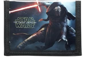 Safta Star Wars Episode VII Geldbeutel Porte­mon­naie, Schwarz