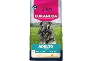 EUKANUBA Cibo secco per Cani con pollo fresco per razze di taglia piccola - Alimento secco premium per Cani adulti, 3 kg