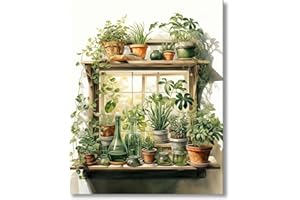 Gutluz Malen nach Zahlen Erwachsene Blumen - Malen Nach Zahlen Kinder - Paint By Numbers Adults Flower - Malen Nach Zahlen Erwachsene Leinwand Pinsel - Bastelset Erwachsene - Diy Set Erwachsene 40x50