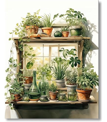 Dimensions PaintWorks Malen Nach Zahlen Set – Acrylfarben Für Entspanntes Malen | Motiv: Blockhütte Veranda