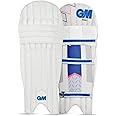 GM Leather Batting Legguard Siren Left Hand, Mens (White)