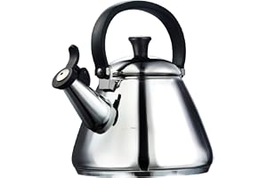 Le Creuset Vattenkokare, kapacitet: 1,6 l, stål/fenolhandtag, kon, rostfritt stål, 9200020000100