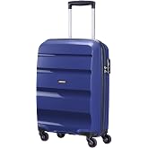 American Tourister Bon Air 55 cm Cabin Trolley | Blue, hardcase, 55x40x20cm, 31.5L, 2.5kg, with TSA lock, inner cross straps