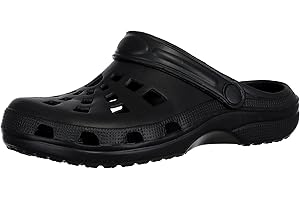 Brandsseller Sabots de jardin/maison, pour homme, chaussures de loisirs, avec sangle de talon