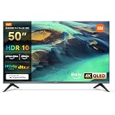 XIAOMI TV F Pro 50 Pulgadas (127 cm), 4K UHD QLED Smart Fire TV, L50MB-FPEU | Alexa Voice Control, HDR10, Game Boost Mode 120
