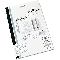 Portanome Da Tavolo Desk Presenter De Luxe - Doppio Set In Acrilico Trasparente Con Base Alluminio - Foto 3