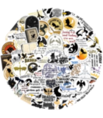 50 Pcs Throne Of Glass Stickers Pack - Waterproof Vinyl Decals For Water Bottles, Laptops & Books