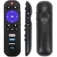 UBay RC280 Replacement Remote Control for TCL ROKU Smart TV with CBSNEWS Netflix Sling VUDU Shortcuts