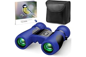 ANGINNE Prismaticos Niños, Juegos Exterior Niños Juguetes Niños 3-12 Años Juguetes Exterior para Niños de 3-10 Años Juguetes para Niños - Regalo Navidad Niño