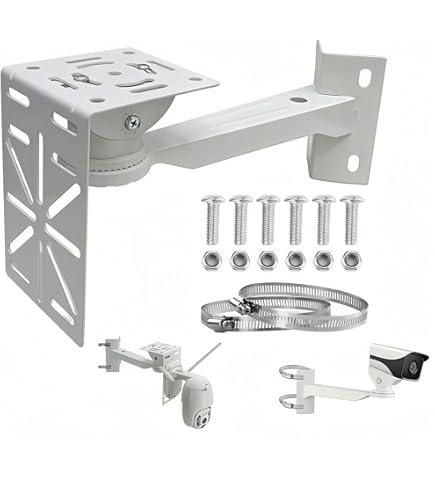 Supporto Angolare Per Telecamere Eufy - Amplia Campo Visivo A 270°, Per Esterni, Bianco - Foto 5