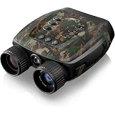 VisioGear Night Thunder X3 Gece G&ouml;r&uuml;ş G&ouml;zl&uuml;kleri - 4K AI Renk Modu 40MP Fotoğraflı Yetişkinler i&ccedil;in Gece G&ouml;r&uuml;ş D&uuml;rb&uuml;nleri, 13