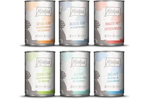 MjAMjAM - leckere Mahlzeiten Mixpaket III für Deine Katze 6 x 400 g