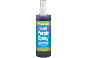 NAF NaturalintX Purple Spray for Horses – Antibacterial Skin Protection – Supports Wound Cleansing & Healing – Ideal for Minor Cuts, Grazes & Abrasions – First Aid Essential – 240ml