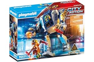 PLAYMOBIL City Action 70571 Polizei-Roboter: Spezialeinsatz, Für Kinder von 4-10 Jahre