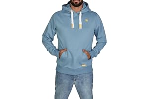 riverso Hoodie Herren Regular Fit RIVLinus Kapuzenpullover Pullover Sweatshirt Streetwear Grau Braun Grün Rot Blau Schwarz S M L XL 2XL 3XL 4XL 5XL