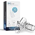 BACtrack Keychain Breathalyser Mouthpieces (20 Count), Compatible with BACtrack Keychain, Go, VIO and T60 Breath Alcohol Testers, Not Compatible with BACtrack C6 and C8 Breathalyzers