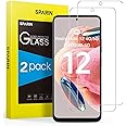 SPARIN 2 Stück Panzer Schutz Glas für Xiaomi Redmi Note 12 4G/5G und Poco X5 5G 6,67 Zoll, 9H Härte Schutzfolie für Redmi Not