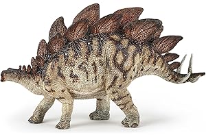 Papo - Figurine Stégosaure - Jouet Imaginatif pour Enfants dès 3 Ans - Dinosaure Herbivore du Jurassique - Peinte à la Main - Réaliste et Durable - Univers Préhistorique Papo - 55079