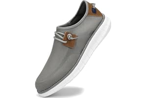 SVNKE Uomo Business Casual Shoes Breathable Lightweight Loafers Fashionable Comfortable Moccasins Non-Slip Outsole Driving Shoes