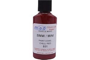 DAM Kit de retoque de Pintura para BMW Mini John Cooper 851, Color Rojo