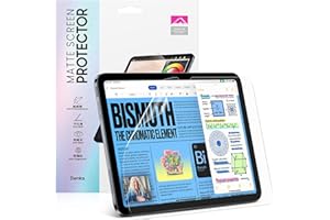 BENKS Protector Pantalla de Papel para iPad Air 11 Pulgadas M2 (2024), Antirreflejos, Pet Mate para Dibujar o Escritura