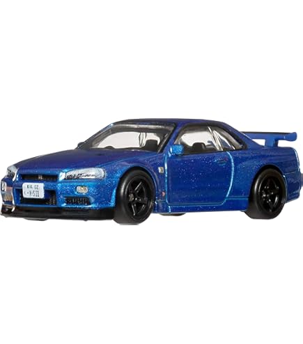 Hot Wheels Pop Kültürü Nissan Skyline GT-R BNR34 Döküm Araç