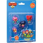P.M.I. Brawl Stars Koleksiyon Fig&uuml;rleri | 5 Brawl Stars Oyuncakları 24 Koleksiyondan 1 Pakette | 4 Fig&uuml;r ve 1 Nadir Gizemli F