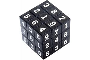 GOODS+GADGETS Cubo Mágico Juego de Puzzle Cubo de Puzzle 3D Juego de Concentración 55 mm