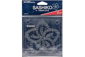 SE S/TEMPLATE CHERRY - Sashiko: Template: 4in: Sakura (Cherry Blossom) - Sew Easy